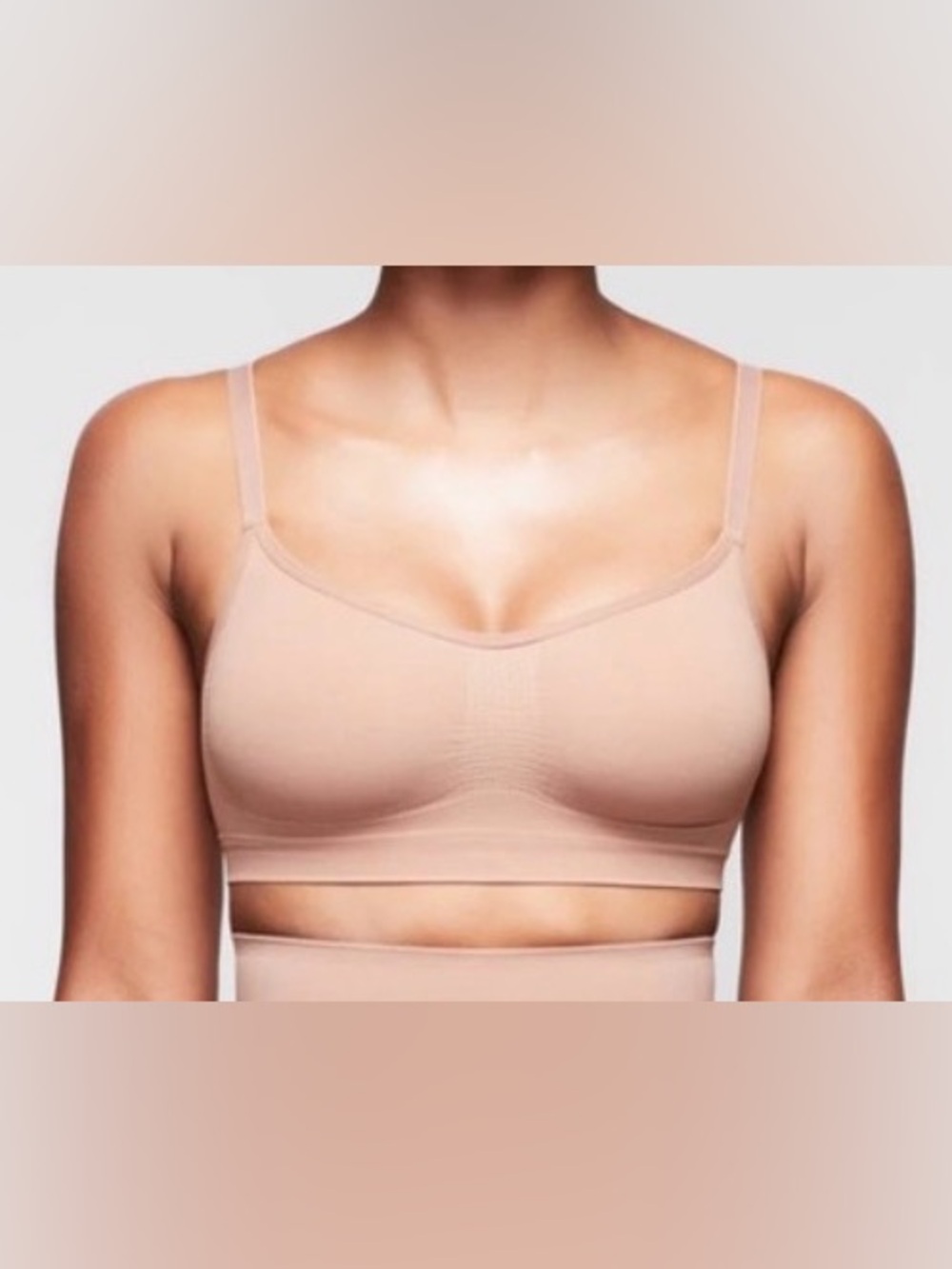 NWOT - SKIMS -‎ Seamless Sculpt Bralette 2XL/3XL color: mica